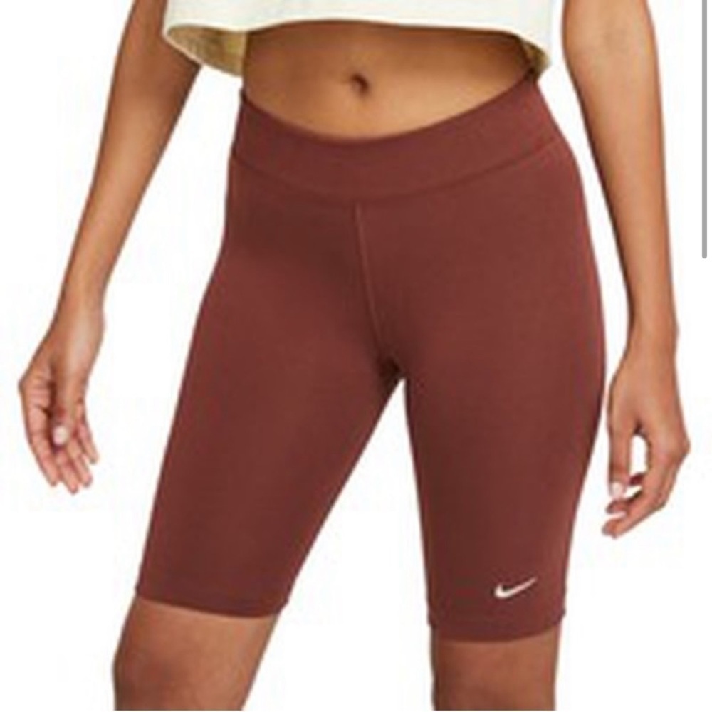 Women’s Nike Brown Biker‎ Shorts